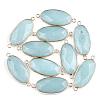 Natural Amazonite Links connectors X-G-S344-03D-1