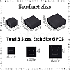 18Pcs 3 Styles Paper Magnetic Flip Jewelry Storage Gift Case CON-PH0003-03-2