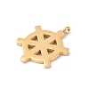 304 Stainless Steel Pendants STAS-Z120-01F-G-2