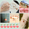 6Pcs Brass Micro Pave Cubic Zirconia Charms KK-PH0012-73-5