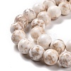 Natural Magnesite Beads Strands TURQ-P027-22-8mm-3
