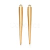 304 Stainless Steel Pendants STAS-T075-22F-G-1