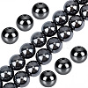 1 Strand Electroplated Synthetic Non-Magnetic Hematite Beads Strands G-PA0002-42A-1