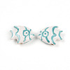 Handmade Porcelain Beads PORC-N009-08A-4