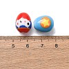 Printed Opaque Acrylic Beads AC-CBA46F7-03-2