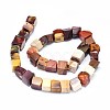 Natural Mookaite Beads Strands G-O173-073-4