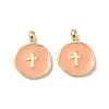 Brass Enamel Pendants KK-G417-01LG-01-1