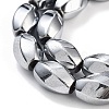 Synthetic Non-magnetic Hematite Beads Strands G-P545-G02-01G-3