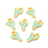 Alloy Enamel Pendants ENAM-P247-01MG-Y-3