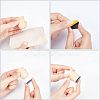 CHGCRAFT 24Pcs 3 Styles Self Adhesive Plastic Furniture Sliders FIND-CA0001-91-5