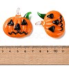 Halloween Handmade Lampwork Pendants LA-CBADA4A-01-3