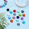 84Pcs 14 Colors Silicone Beads SIL-CA0001-26-6