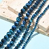 1 Strand Natural Tiger Eye Bead Strands G-YW0002-39A-4