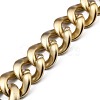 Handmade Spray Painted CCB Plastic Curb Chains AJEW-JB00737-4