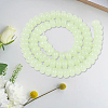 3 Strands Imitation Jade Glass Beads GLAA-PA0001-36B-05-3