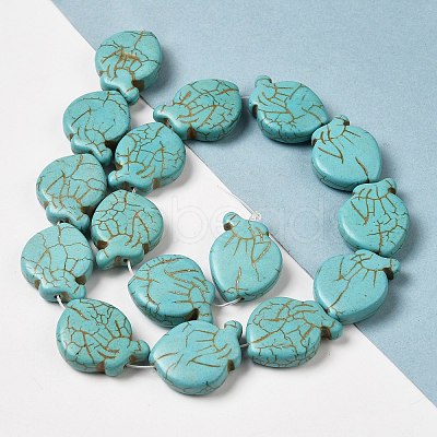 Synthetic Turquoise Beads Strands G-P507-10A-1