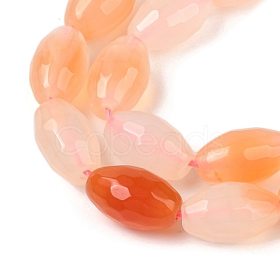 Natural Agate Beads Strands G-Q194-B01-01A-1