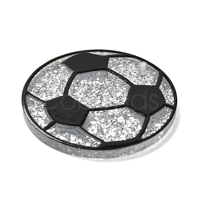 Transparent Resin Pendants LS-RESI-M037-02D-1