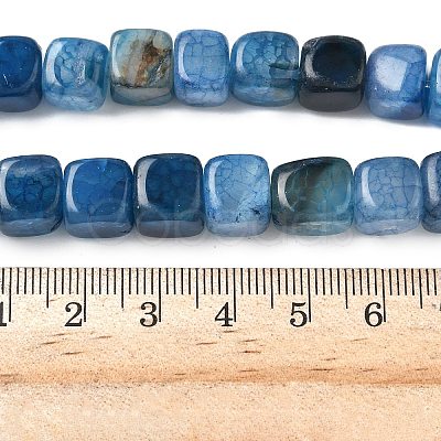 Natural Dragon Veins Agate Beads Strands G-G177-E02-05-1