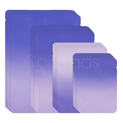 72Pcs 4 Styles Two Tone Rectangle Plastic Gift Bags OPP-TA0001-15C-1