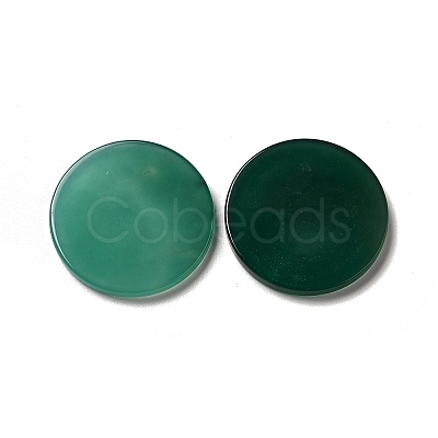 Natural Green Onyx Agate Cabochons G-A213-03D-1