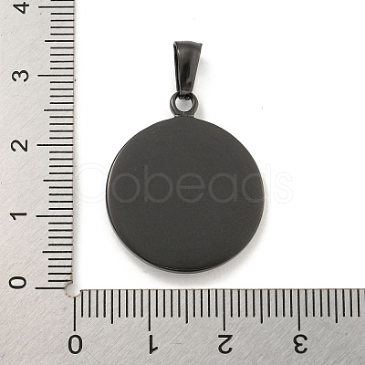 304 Stainless Steel Pendants STAS-C102-13EB-1