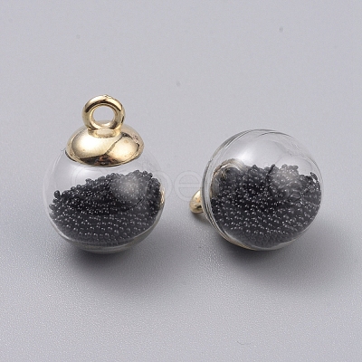Transparent Glass Globe Pendants LS-GLAA-TAC0002-K05-1