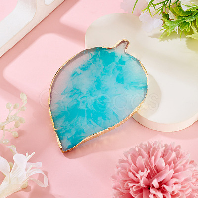 1Pc Resin Imitation Agate Color Palette MRMJ-TA0001-47C-1