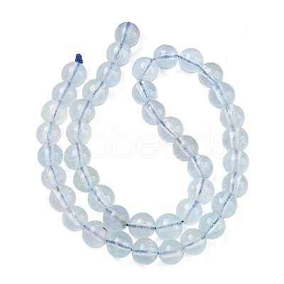 Natural Aquamarine Beads Strands G-D327-B01-5mm-01-1