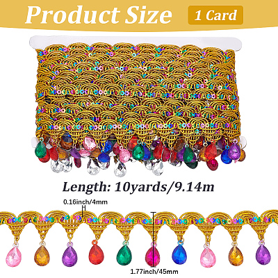 Polyester Sewing Ornament DIY-WH20032-123B-1