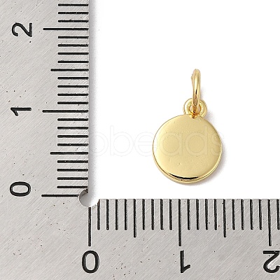 Real 18K Gold Plated Brass Enamel Charms KK-L216-001G-C01-1