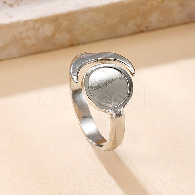 304 Stainless Steel Cuff Rings FS-WG8D32D-05-1