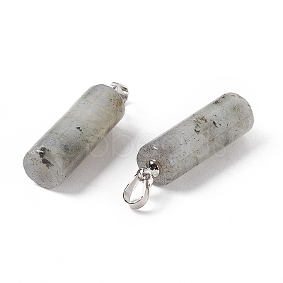 Natural Labradorite Pendants G-E135-02P-08-1