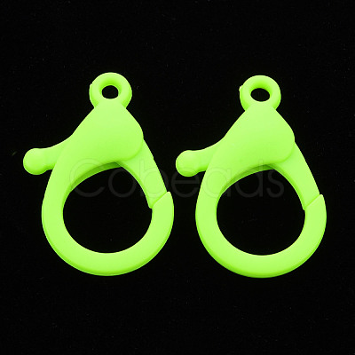 Plastic Lobster Claw Clasps X-KY-ZX002-17-B-1
