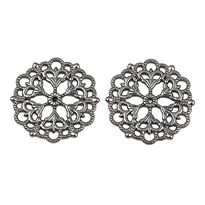 Tibetan Style Filigree Joiners Links TIBE-A11623-B-LF-1