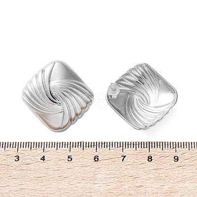 304 Stainless Steel Stud Earrings for Women EJEW-K306-01P-1