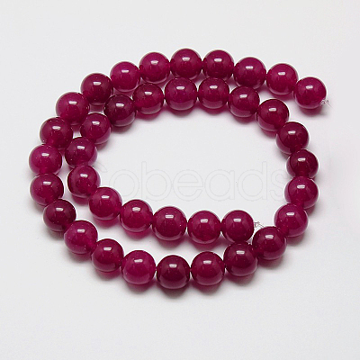 Natural Malaysia Jade Bead Strands X-G-M101-8mm-08-1