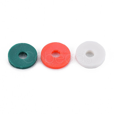 3 Colors Handmade Polymer Clay Beads CLAY-N011-032-29-1