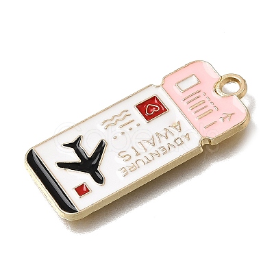 Alloy with Enamel Pendants LS-AL-CBA91FD-01F-1