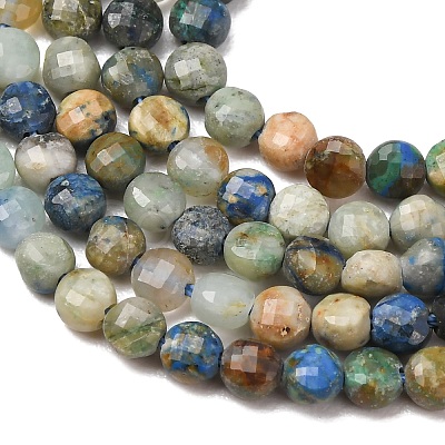 Natural Chrysocolla and Lapis Lazuli Beads Strands GG-CBA9631-D13-01-1