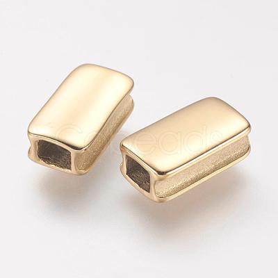 304 Stainless Steel Beads STAS-P158-02G-1