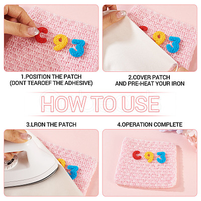 Polyester Clothing Patches PATC-TAC0002-04A-1