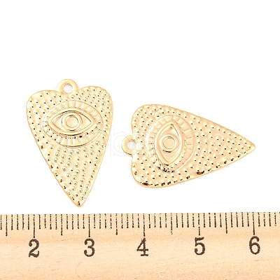 Rack Plating Brass Pendant Cabochon Setting KK-M261-30G-1