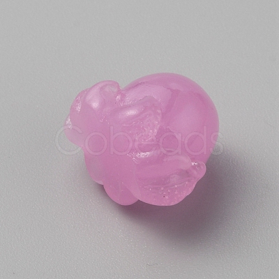 Luminous Resin Octopus Display Decoration RESI-WH0038-09A-1