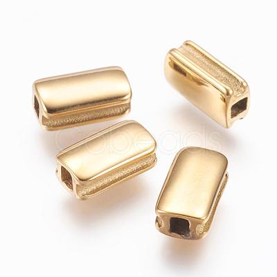 304 Stainless Steel Beads STAS-E130-01G-1