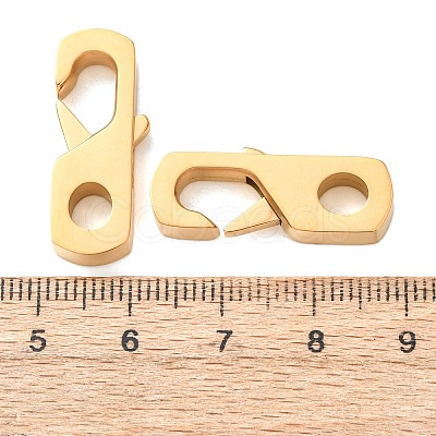 304 Stainless Steel Lobster Claw Clasps STAS-A151-03G-1