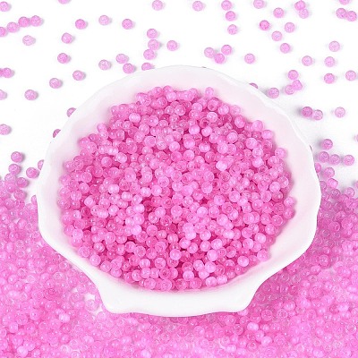 Drawbench Style Glass Seed Beads SEED-N008-11F-1
