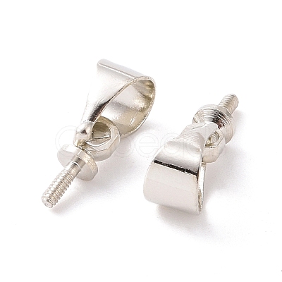 Brass Ice Pick and Pinch Bails X-PJ-TAC0001-21P-1