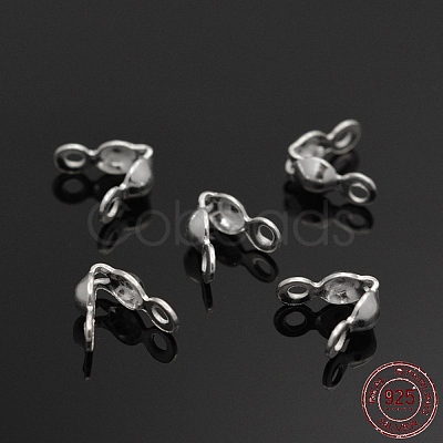 Sterling Silver Bead Tips X-STER-E040-03A-1