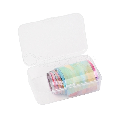 10 Style Transfer Foil Nail Art Stickers MRMJ-F012-04K-1